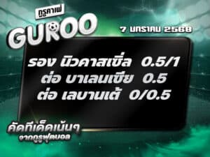 ทีเด็ดบอล ทีเด็ดบอลสเต็ป3 วันที่ 7 มกราคม พ.ศ. 2568